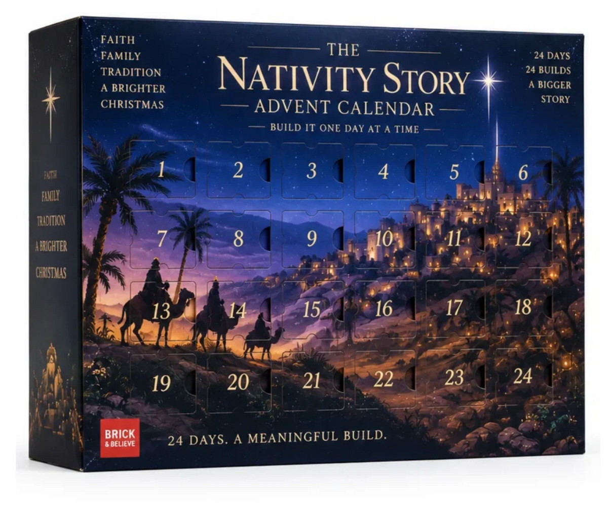 AmenBricks Nativity Set